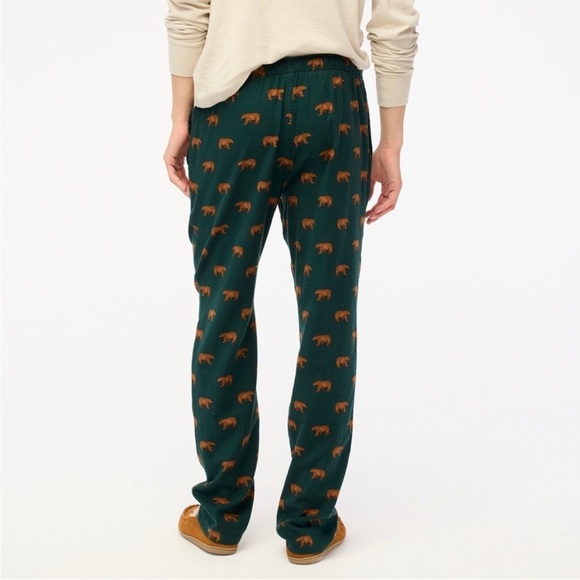 J. Crew Other - J. Crew Men's Dark Green Joggers with Bear Print Lounge Pajama Pants